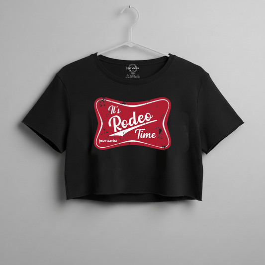 It's Rodeo Time - Women's Crop Top
