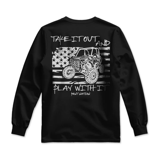 Take It Out And Play With It Men's Premium Long Sleeve Shirt