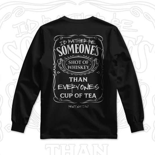 Shot of Whiskey Men's Premium Long Sleeve Shirt