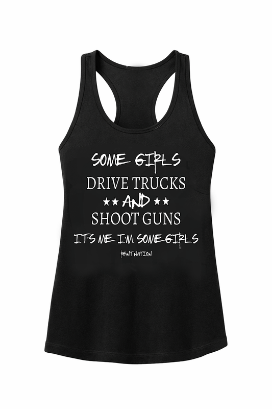 Some Girls Drive Trucks Women's Tank Top
