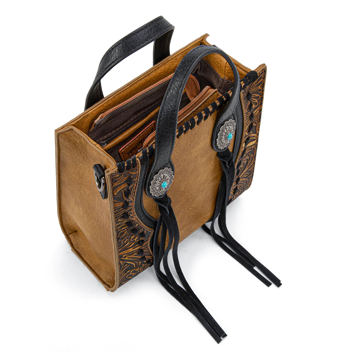 Trinity Ranch Concho Collection Mini Tote/Crossbody - TR192-1605