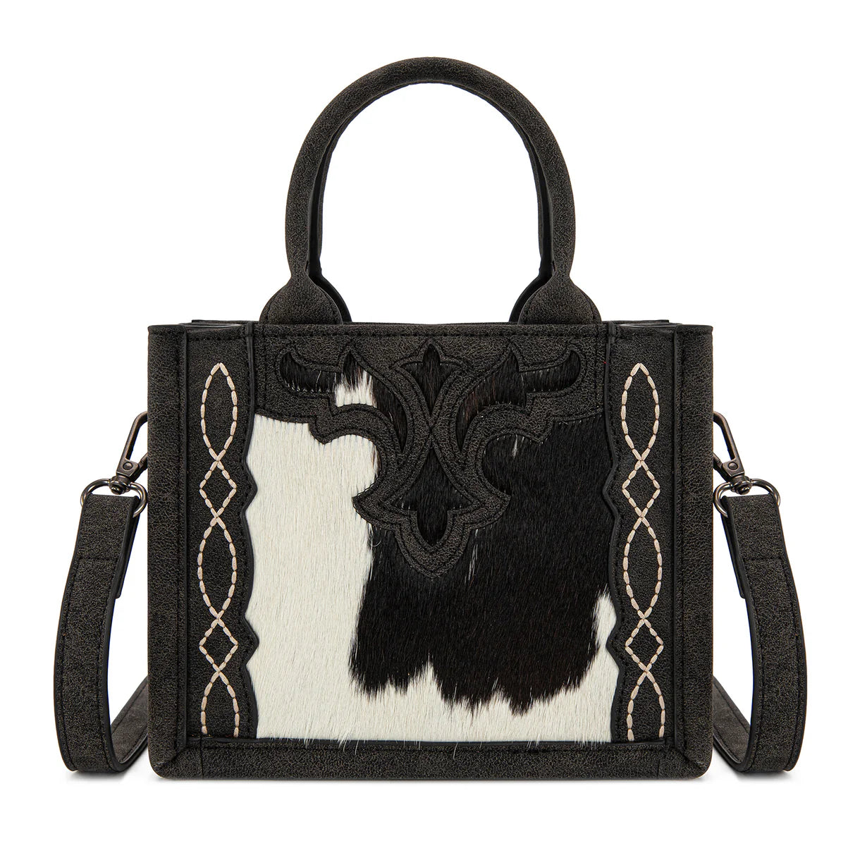 Trinity Ranch Western Hair-On Cowhide Mini Tote/Crossbody - TR198-8121