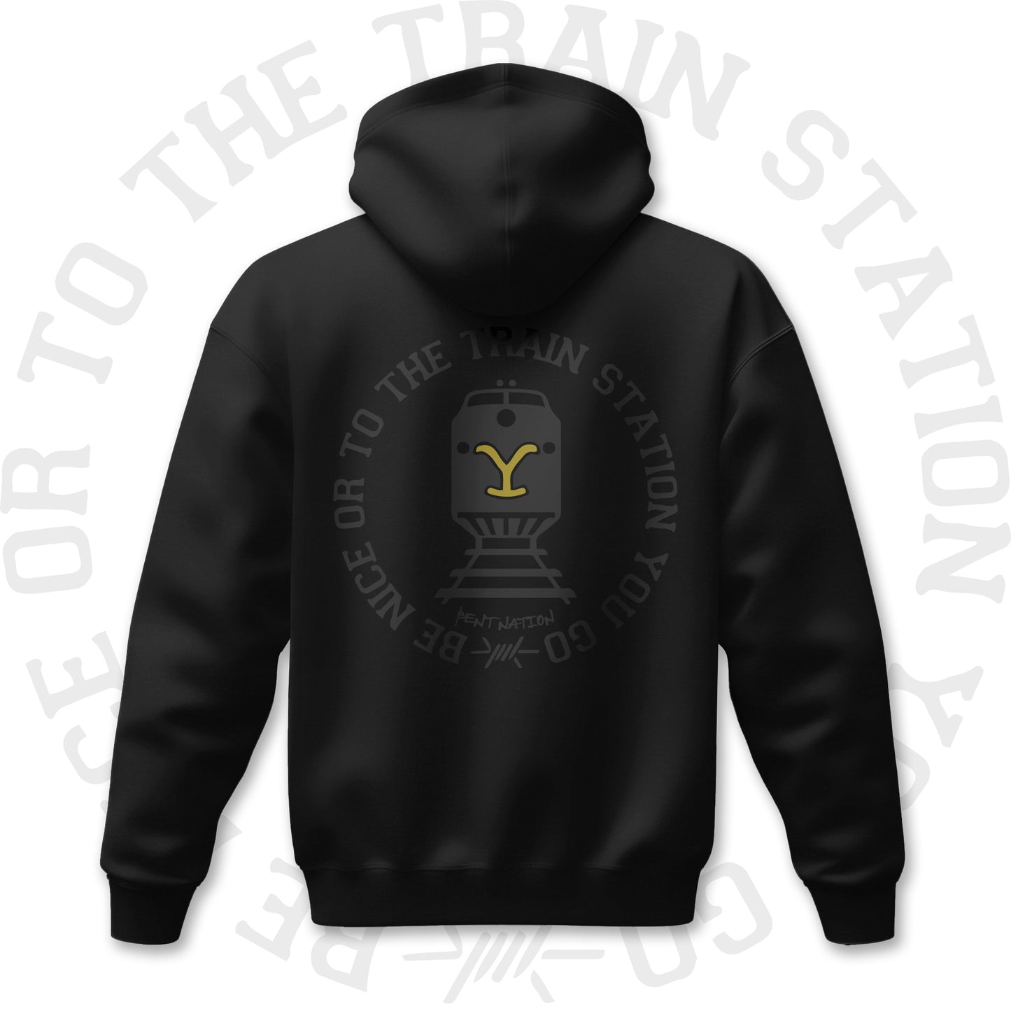 Train Station Men's Premium Hoodie