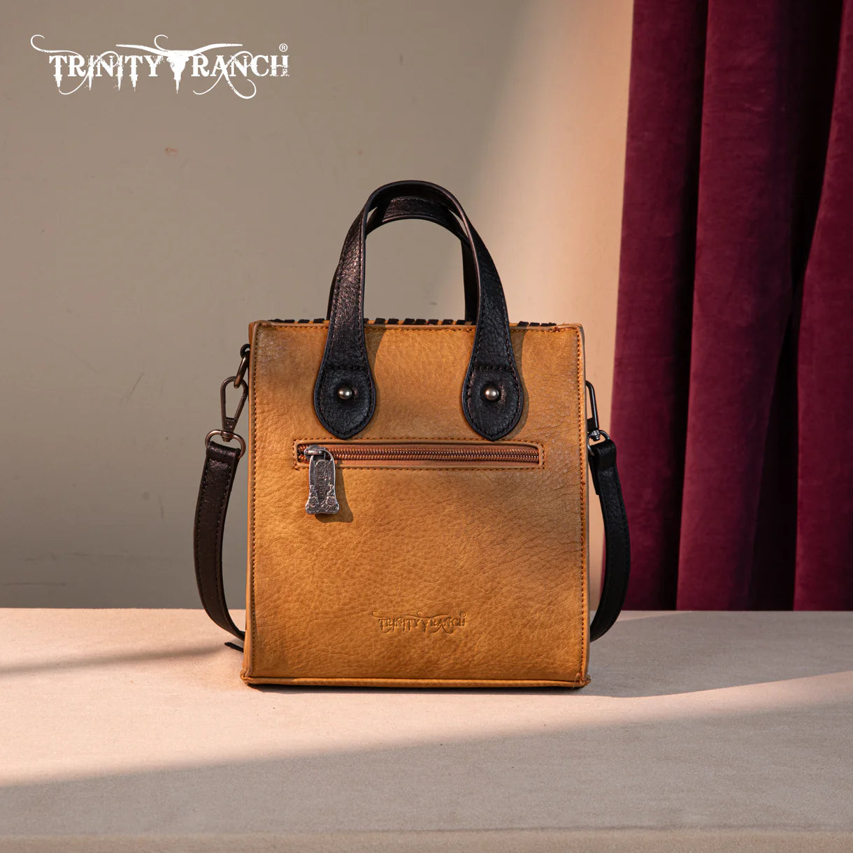 Trinity Ranch Concho Collection Mini Tote/Crossbody - TR192-1605
