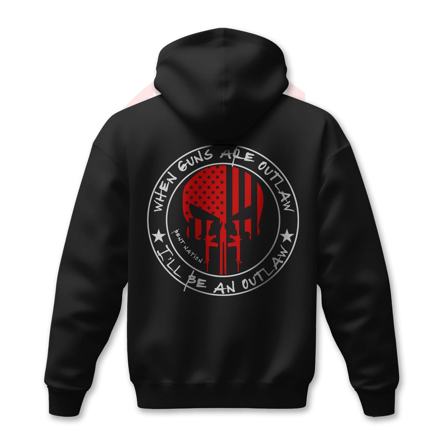 When Guns Are Outlaw I'll Be an Outlaw Men's Premium Hoodie