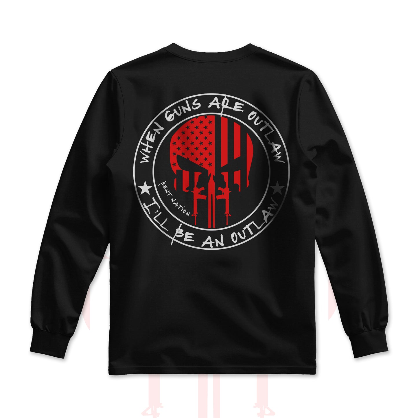 When Guns Are Outlaw Men's Premium Long Sleeve Shirt