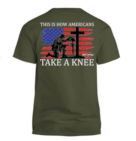 This Is How Americans Take A Knee Men's T-Shirt