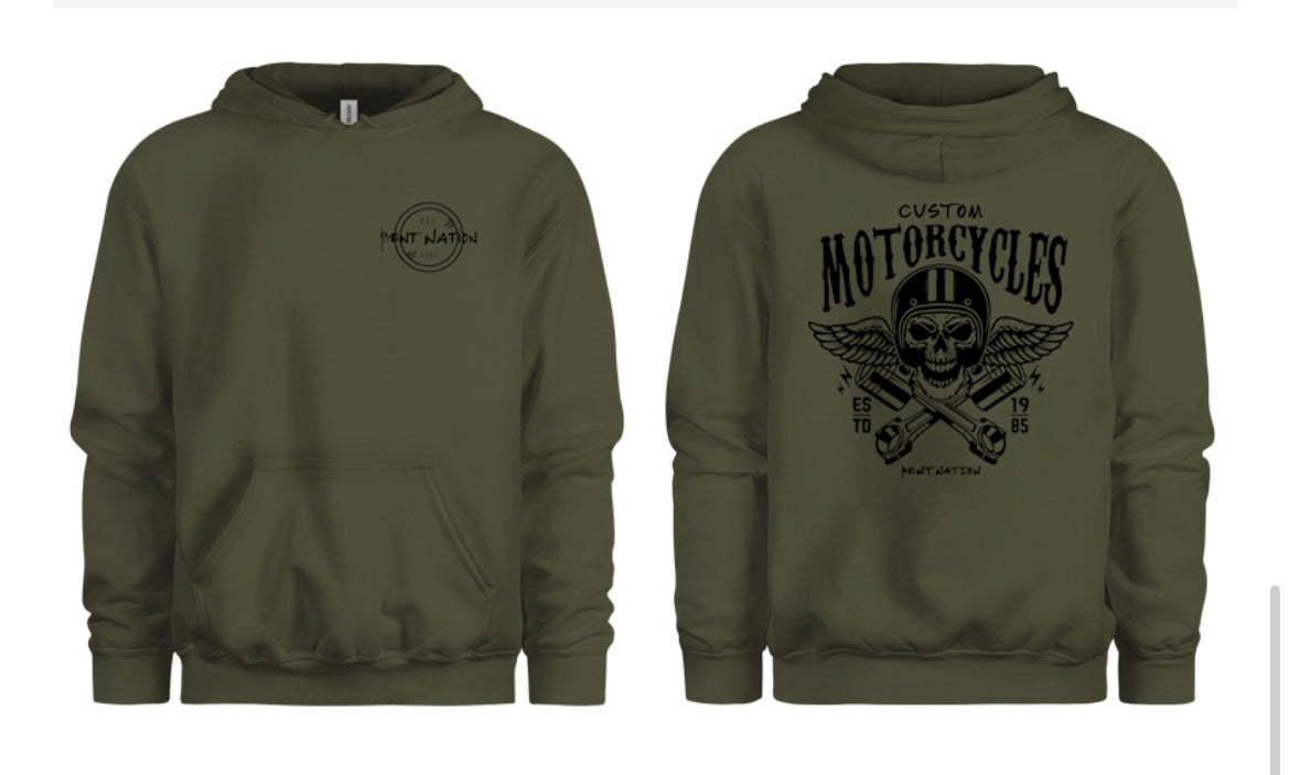 Custom Motorcycles Men's Hoodie