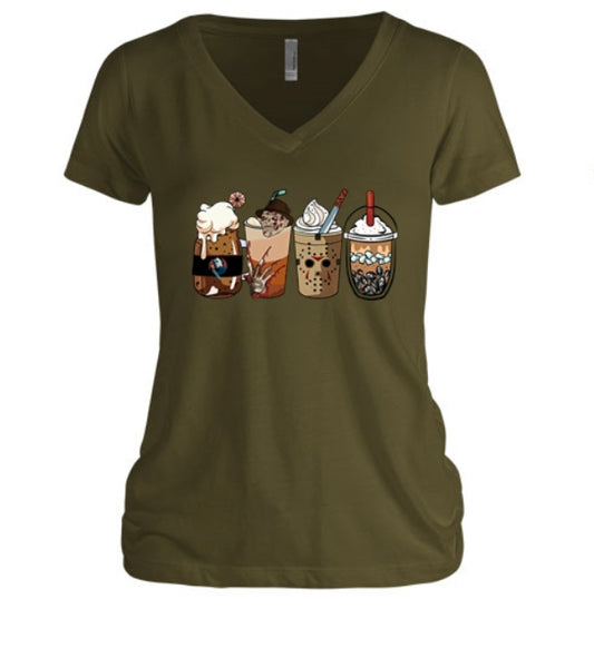 Killer Coffee Halloween Women's T-Shirt