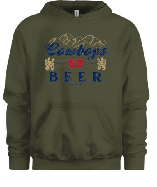 Cowboys & Beer Women's Hoodie