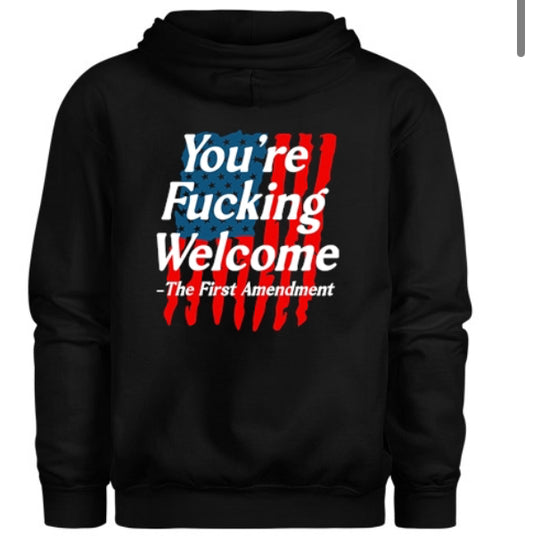 You're F*cking Welcome Men's Hoodie