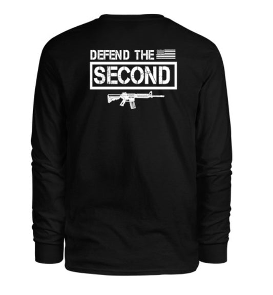 Defend The Second Men's Long Sleeve Shirt