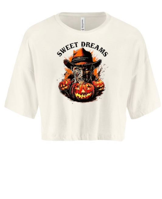 Sweet dreams - Freddy Halloween Crop Top