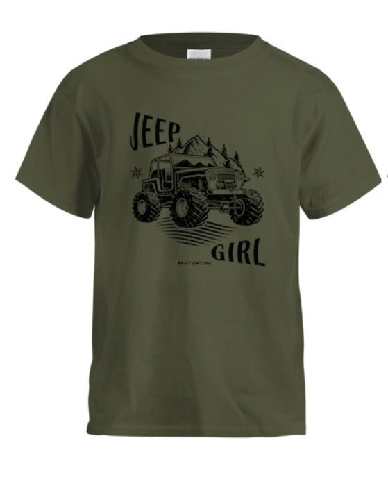 Jeep Girl Youth T-Shirt
