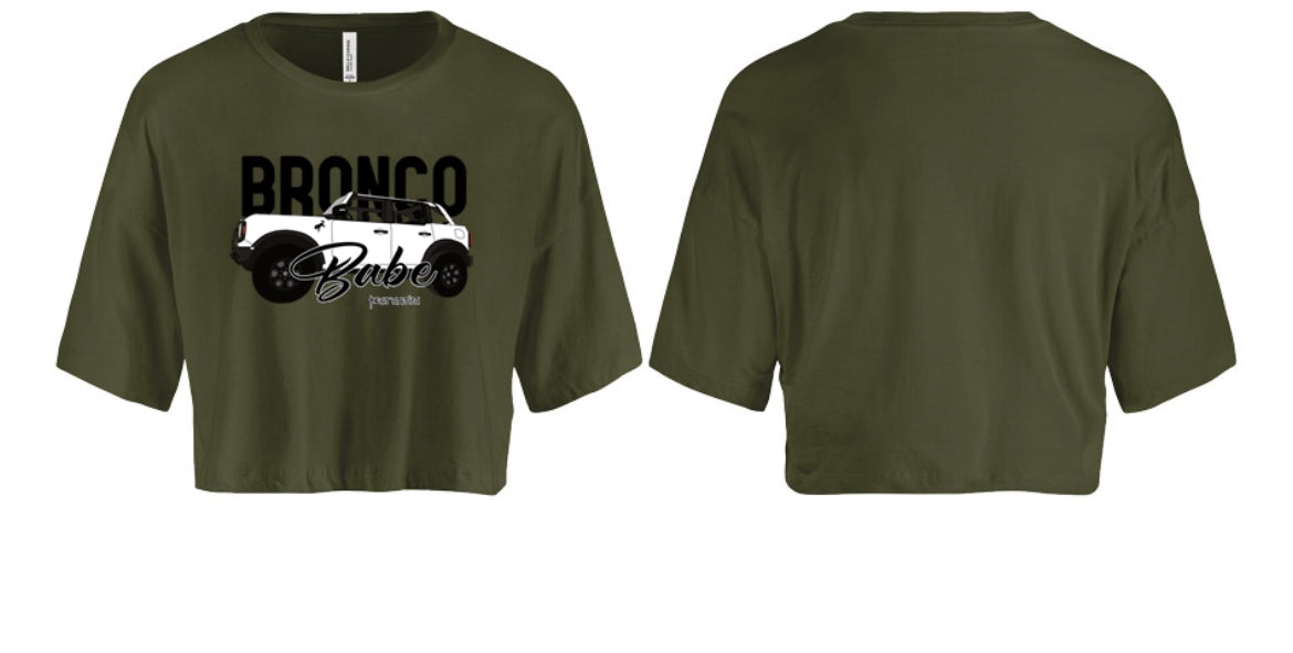 Bronco Babe Women's Crop Top