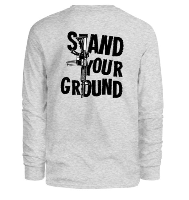 Stand Your ground Men's Long Sleeve Shirt