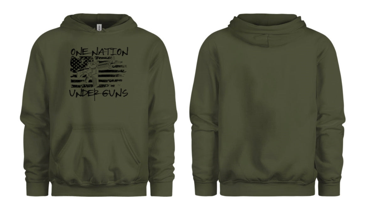 One Nation Under Guns Unisex Hoodie