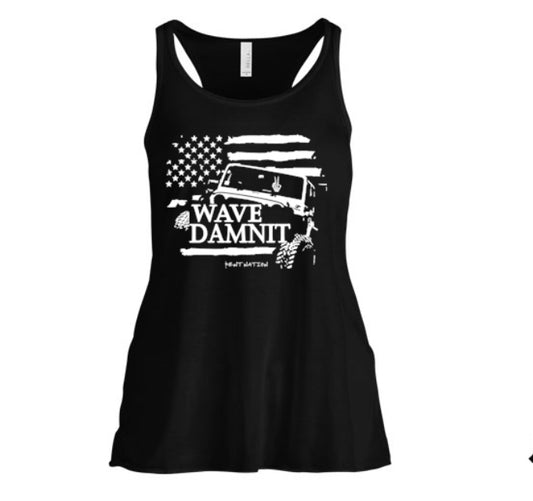 Wave Damn It Women's Tank Top