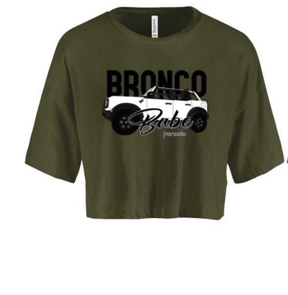 Bronco Babe Women's Crop Top