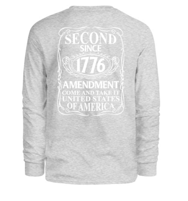 Second Since 1776 Men's Long Sleeve Shirt