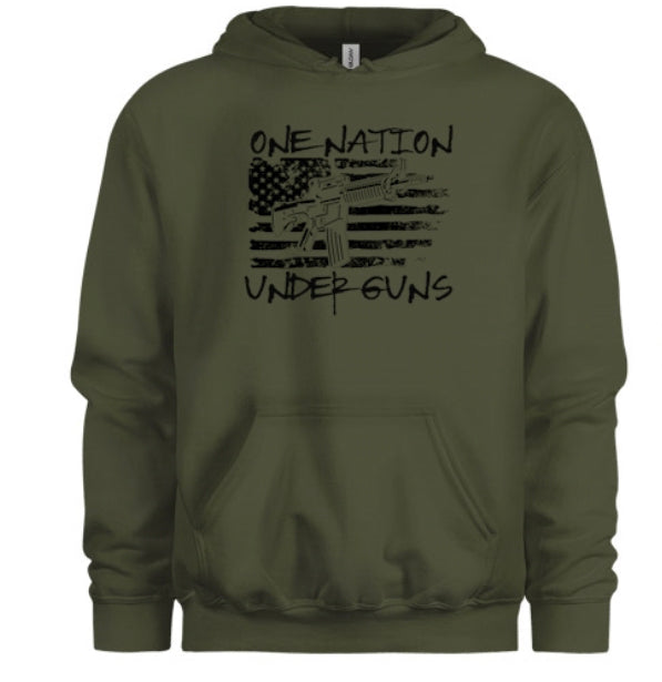 One Nation Under Guns Unisex Hoodie