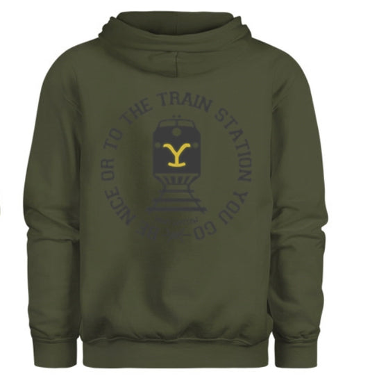 Train Station Men's Hoodie