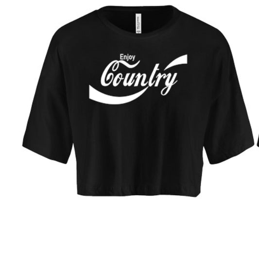 Enjoy Country Women's Crop Top