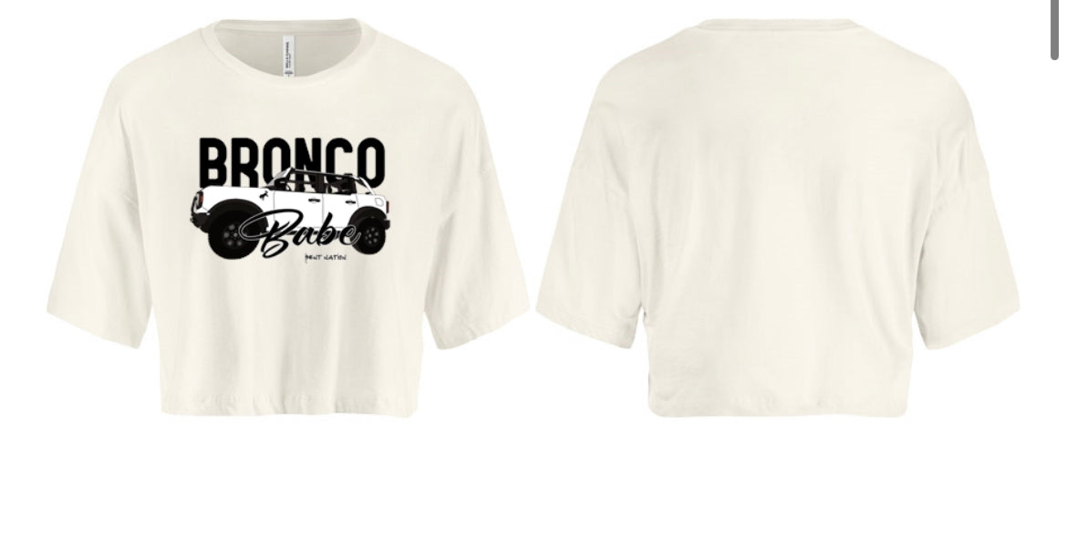 Bronco Babe Women's Crop Top