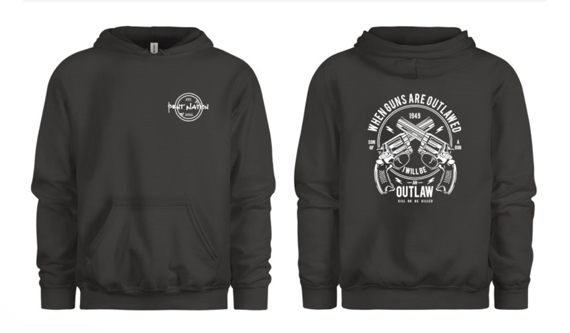 I'll Be An Outlaw Men's Hoodie