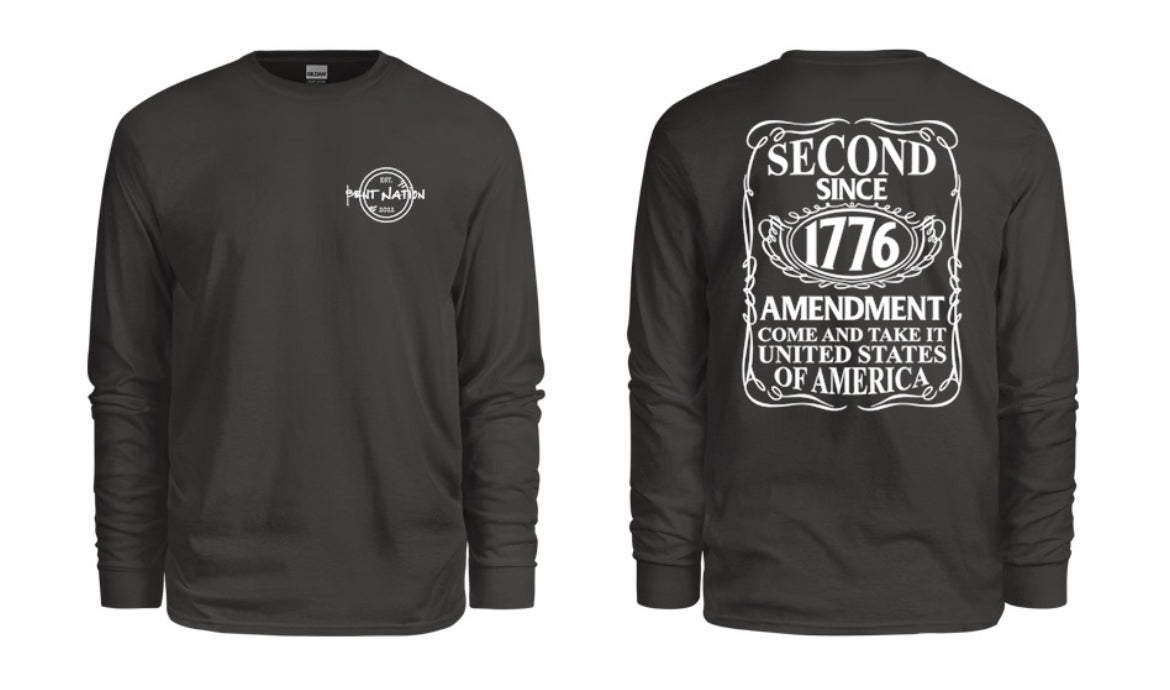 Second Since 1776 Men's Long Sleeve Shirt