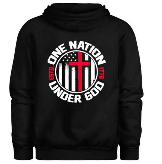 One Nation Under God Men's Hoodie