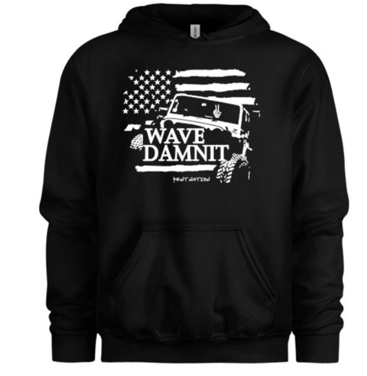 Wave Damn It Women's Hoodie