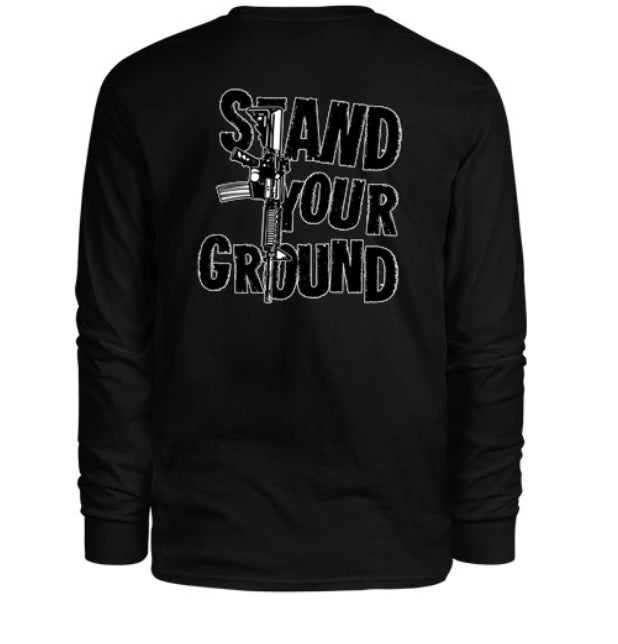 Stand Your ground Men's Long Sleeve Shirt