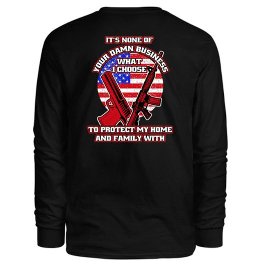 Protect My Home Men's Long Sleeve