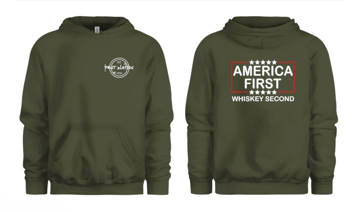 America First Men's Hoodie