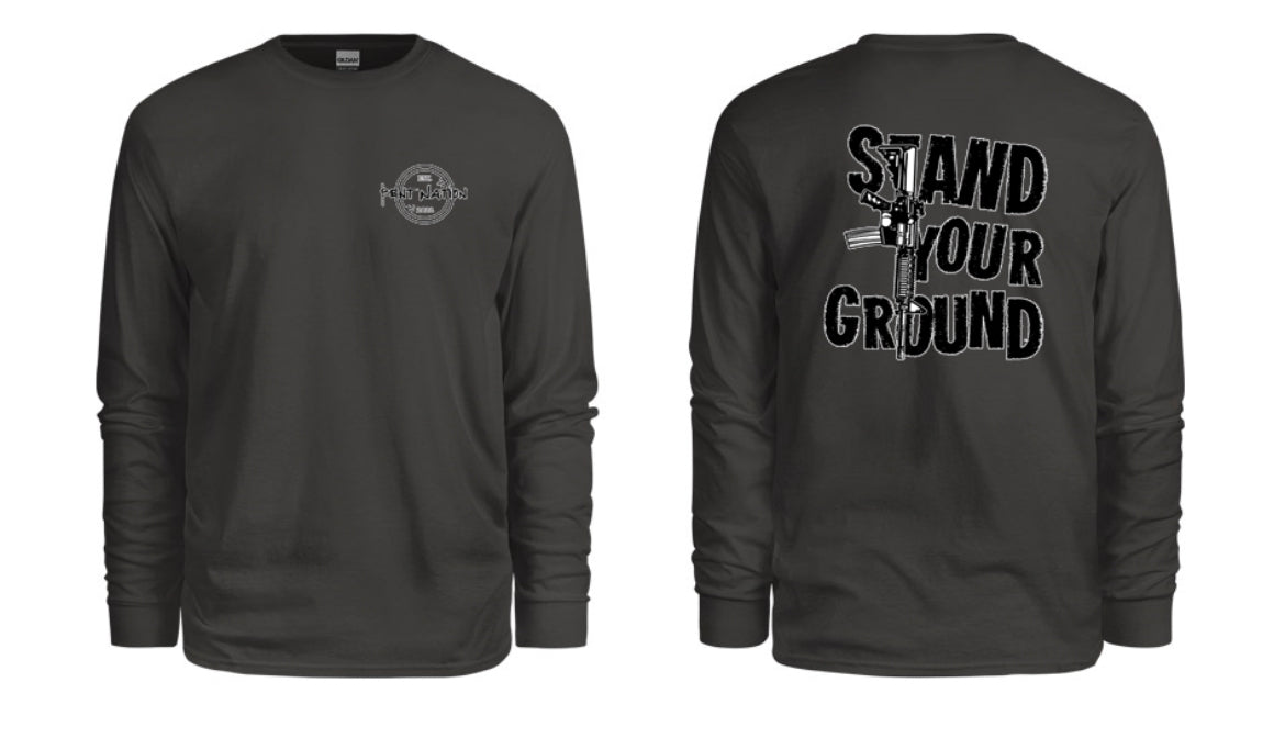 Stand Your ground Men's Long Sleeve Shirt