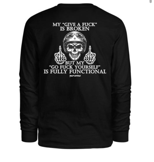 Fully Functional Feelings Men's Long Sleeve Shirt