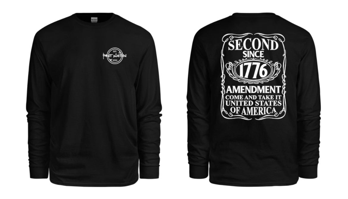 Second Since 1776 Men's Long Sleeve Shirt