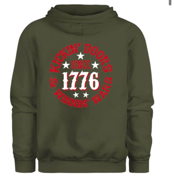 Kickin 'Doors & Winnin' Wars Men's Hoodie