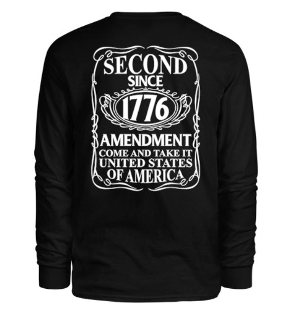 Second Since 1776 Men's Long Sleeve Shirt