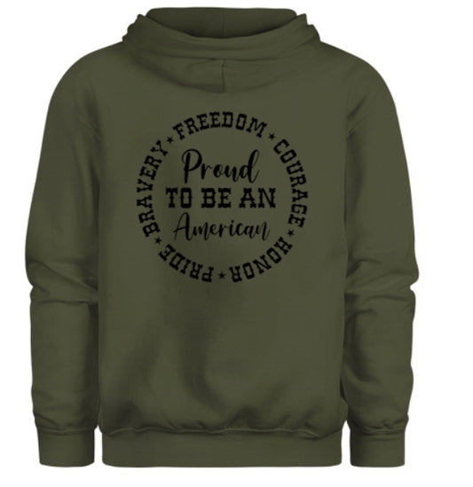 Proud To Be An American Men's Hoodie