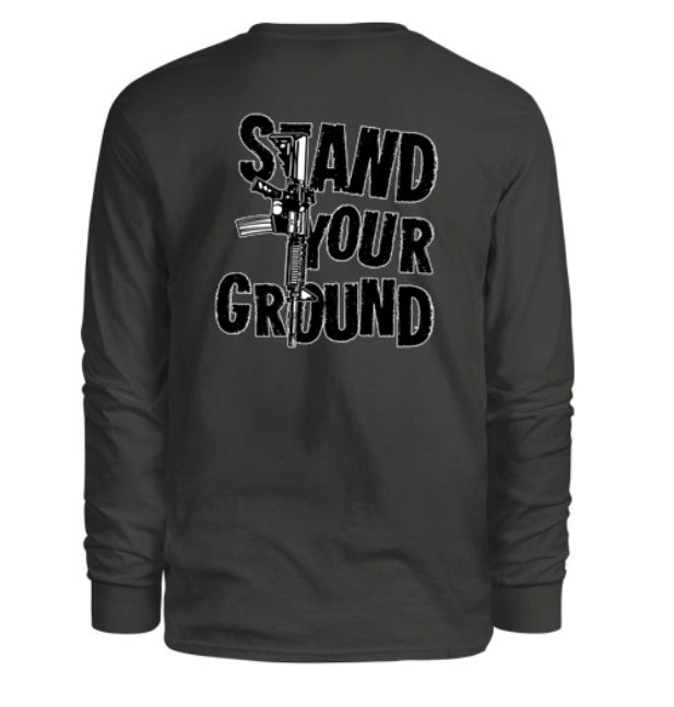 Stand Your ground Men's Long Sleeve Shirt