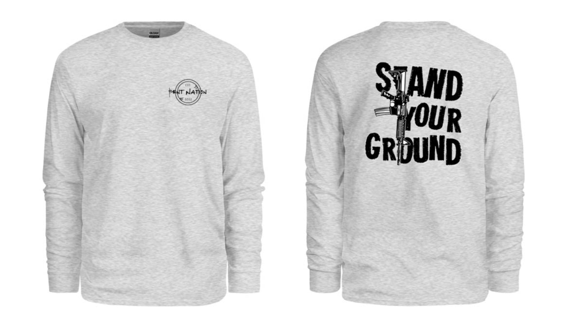 Stand Your ground Men's Long Sleeve Shirt