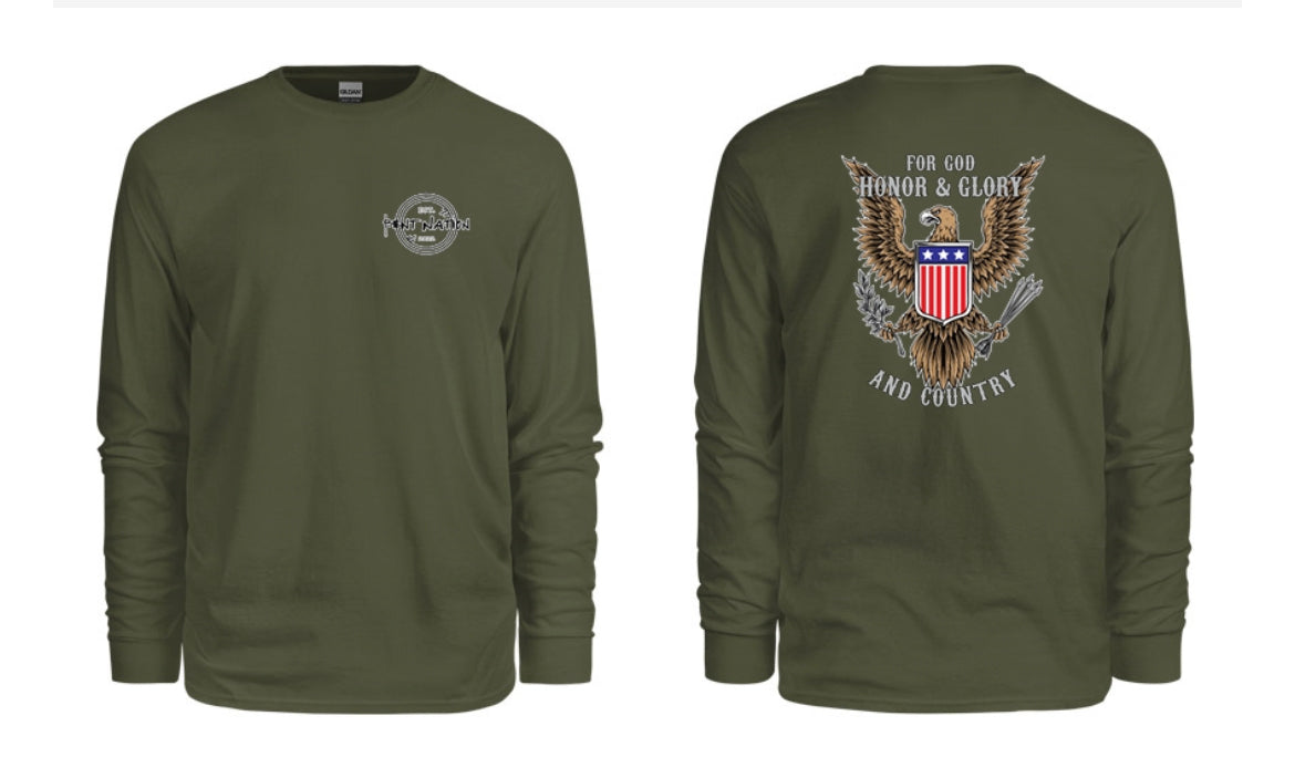 Honor & Glory Men's Long Sleeve Shirt