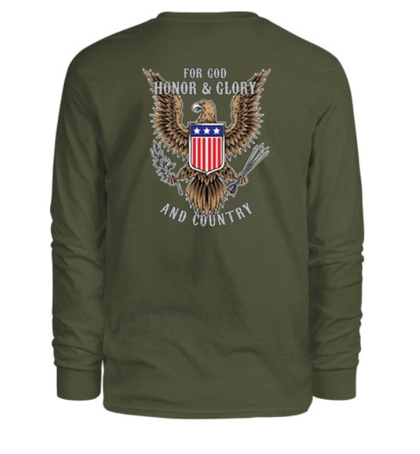 Honor & Glory Men's Long Sleeve Shirt