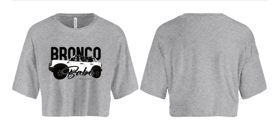 Bronco Babe Women's Crop Top