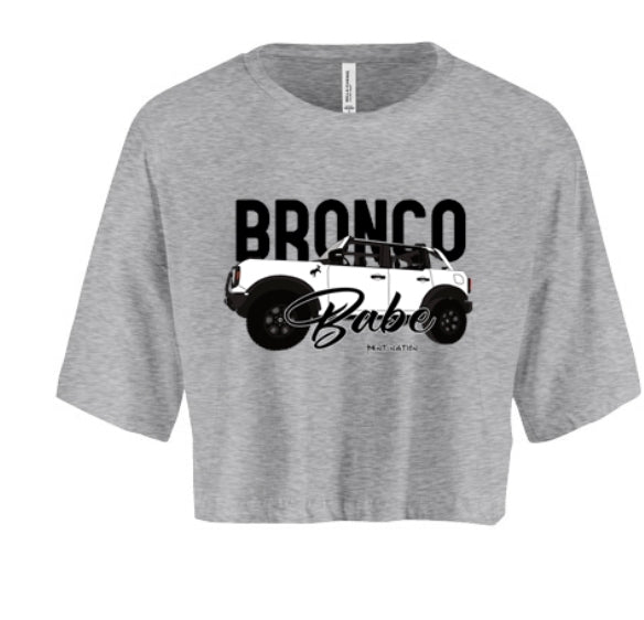 Bronco Babe Women's Crop Top