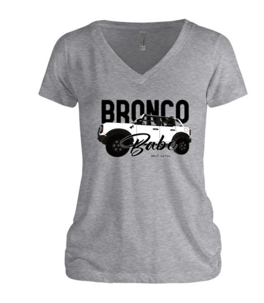 Bronco Babe Women's T-Shirt - White