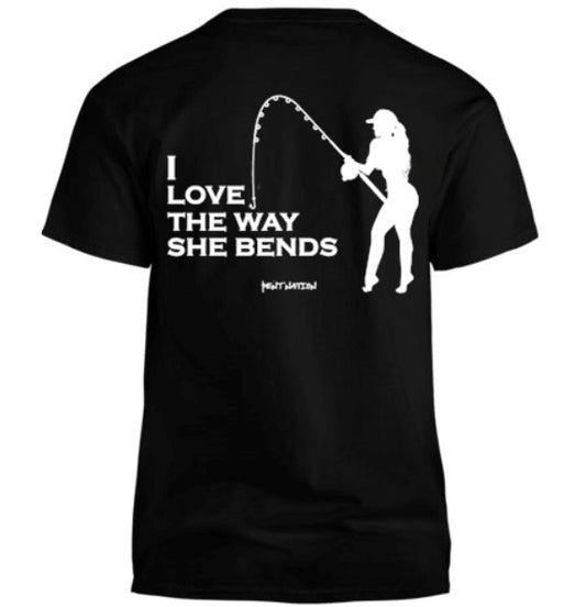I Love The Way She Bends Men's T-Shirt