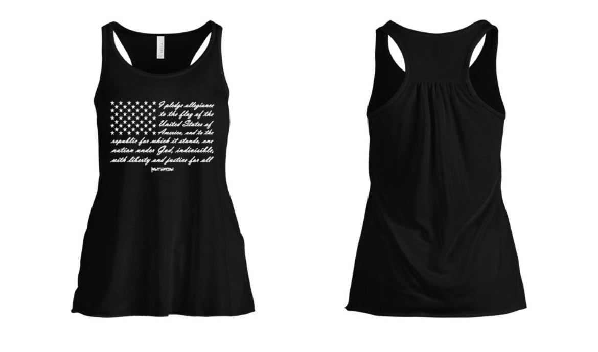 Pledge Of Allegiance Women's Tank